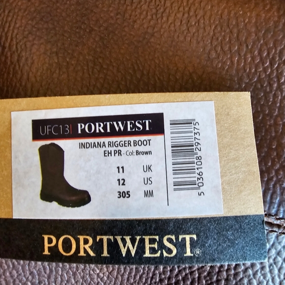 NWT Buffalo Leather Work Boots - Picture 8 of 9